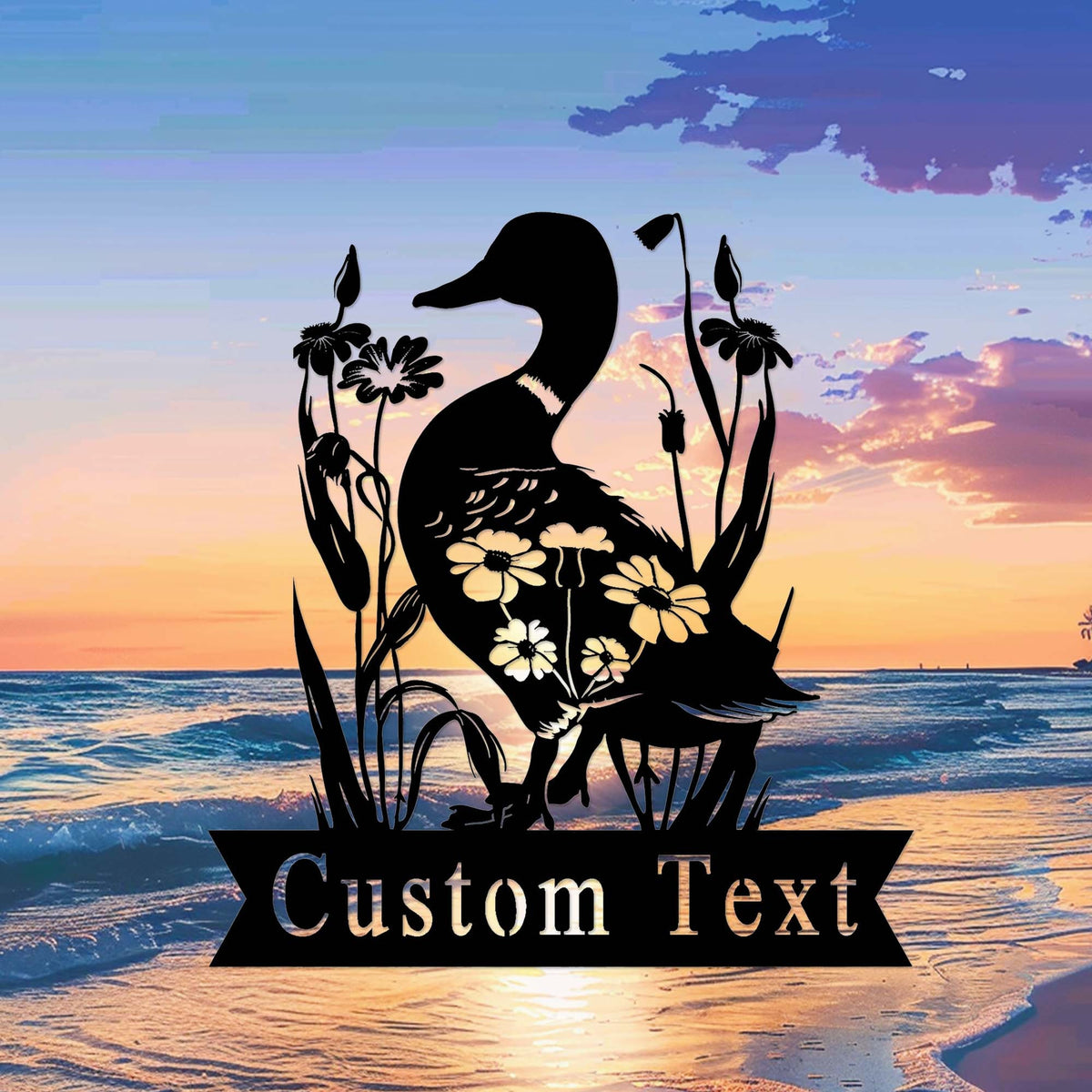 Personalized Duck Farm Sign Decor,Quack Shack Sign,Cabin Farmhouse Decor