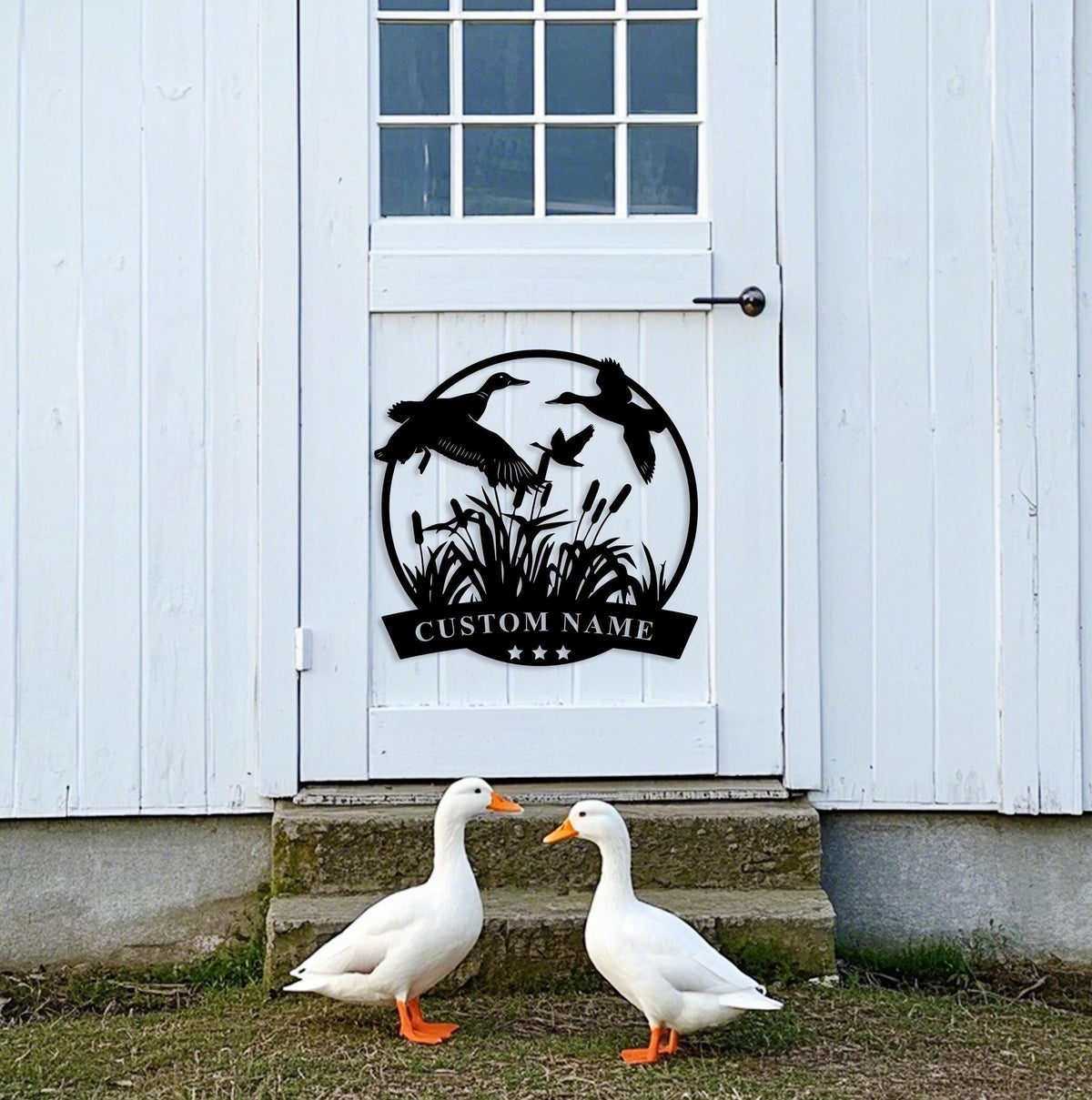 Personalized Duck Metal Sign,Custom Duck Hunting Sign