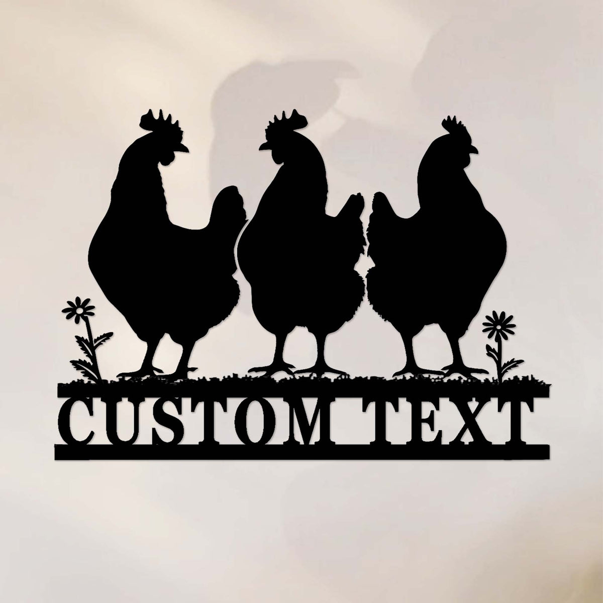 Personalized Chicken Farm Sign,Chicken Farmhouse Decor