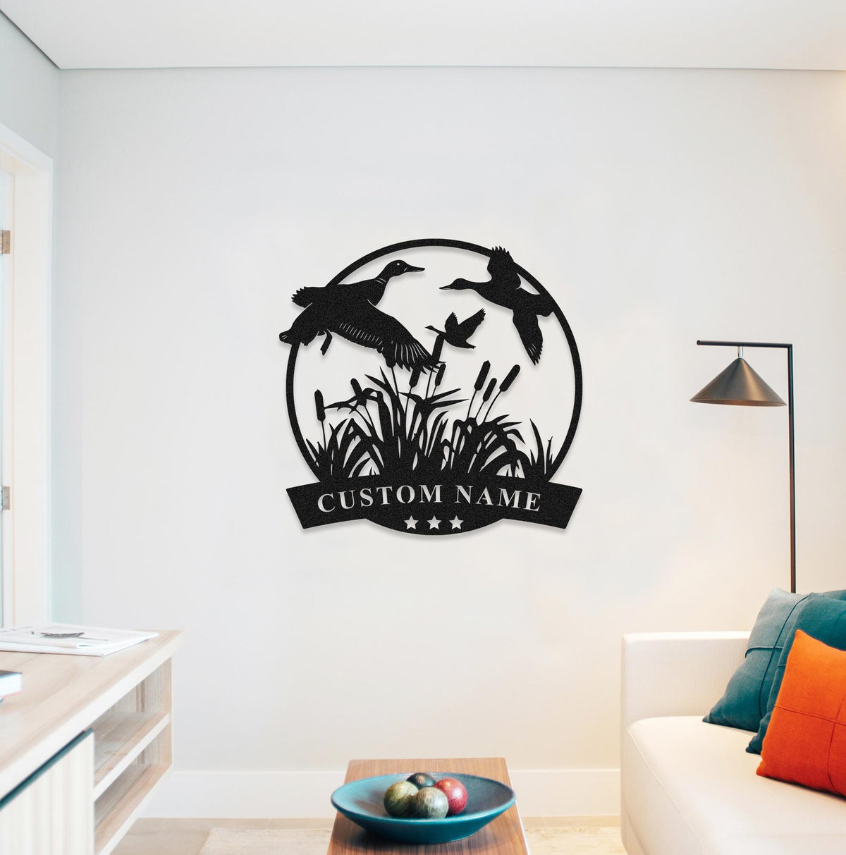 Personalized Duck Metal Sign,Custom Duck Hunting Sign