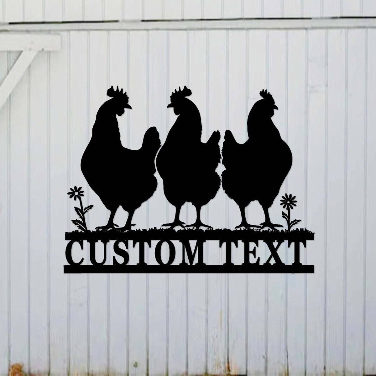 Personalized Chicken Farm Sign,Chicken Farmhouse Decor