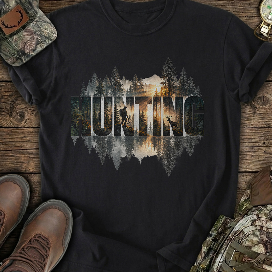 Into The Wild Hunting T-Shirt