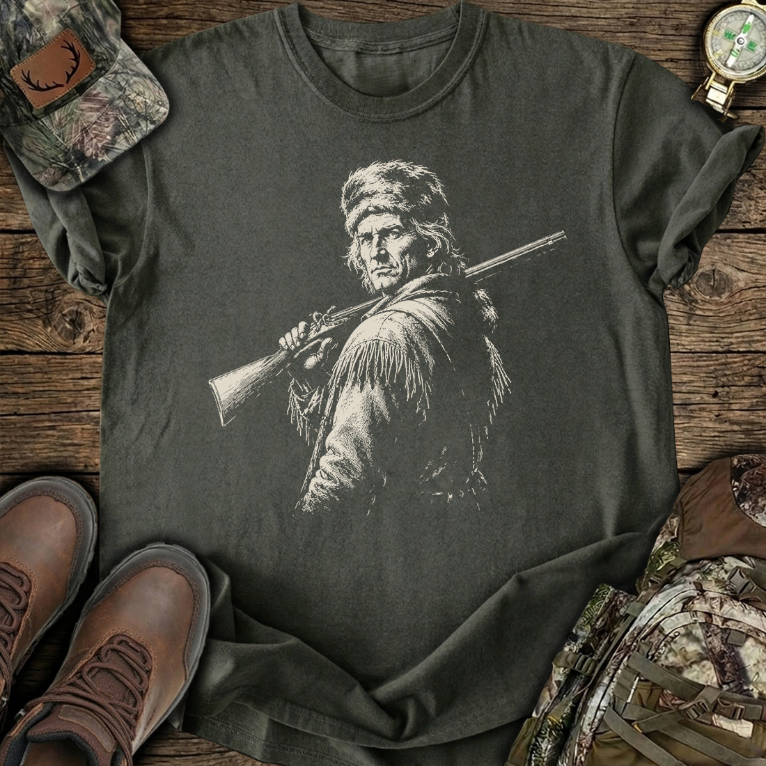 Boone Frontier Hunter T-Shirt