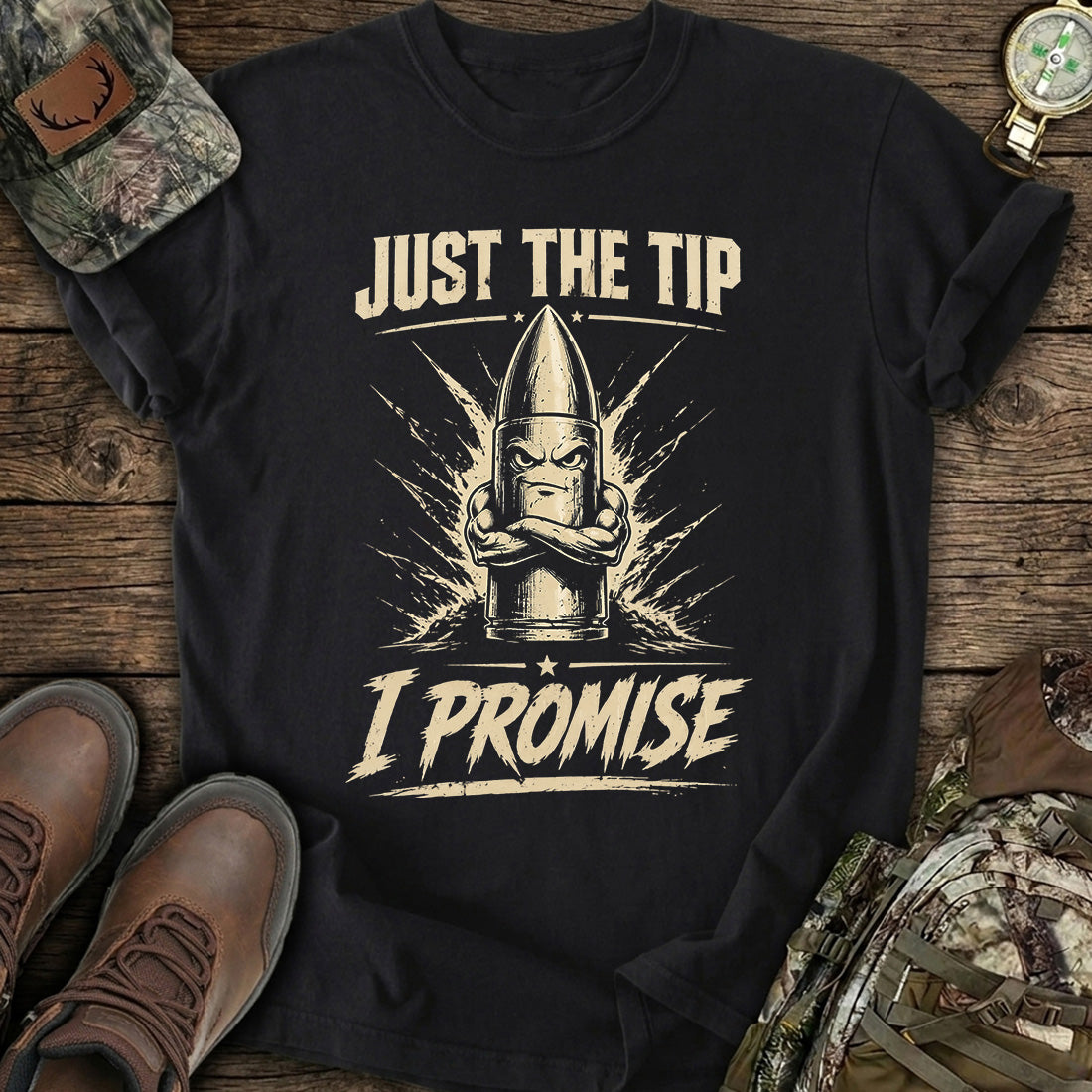 Funny Bullet Joke T-Shirt