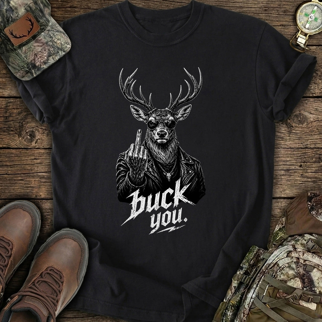 Buck You Deer Funny T-Shirt