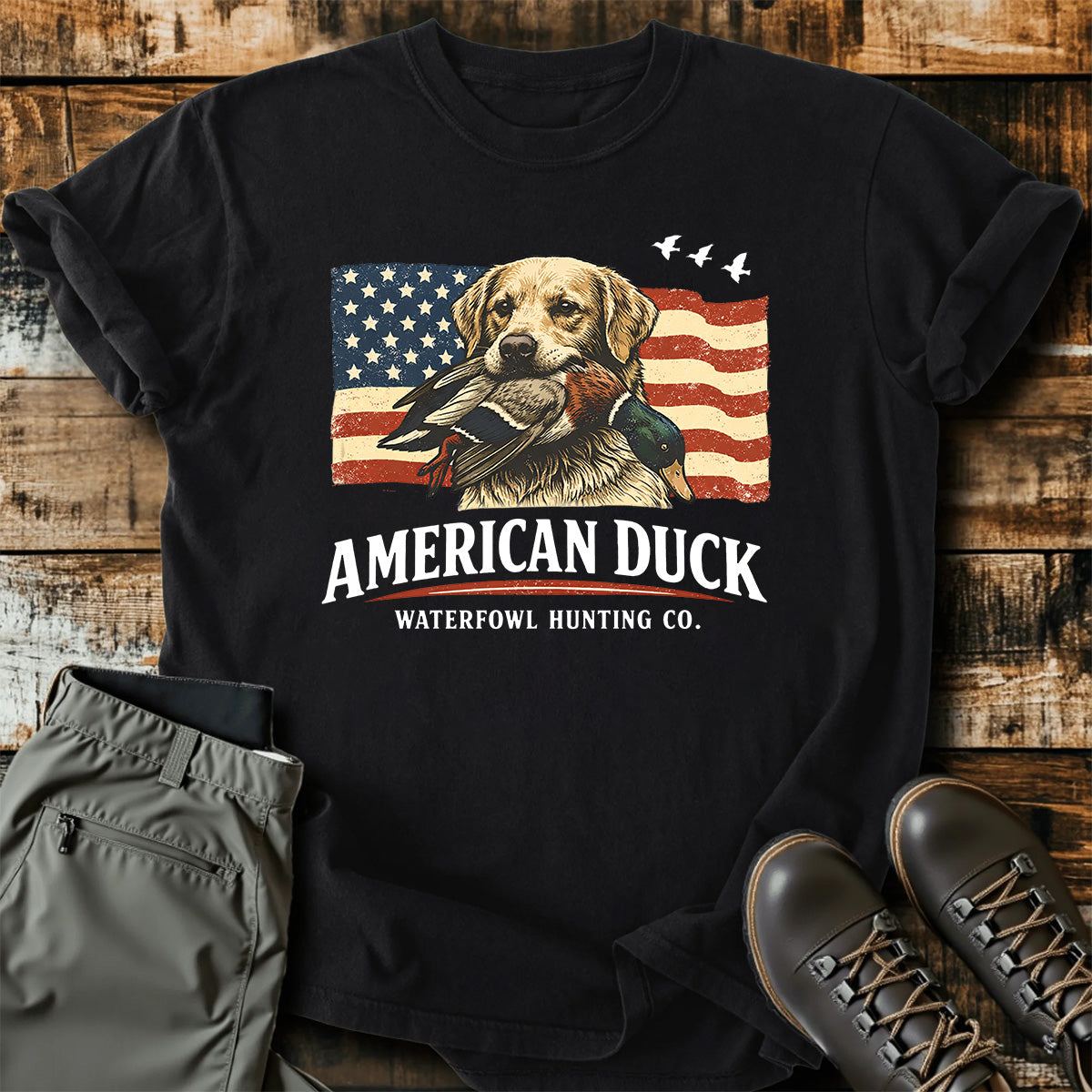 Waterfowl Hunting Dog T-Shirt