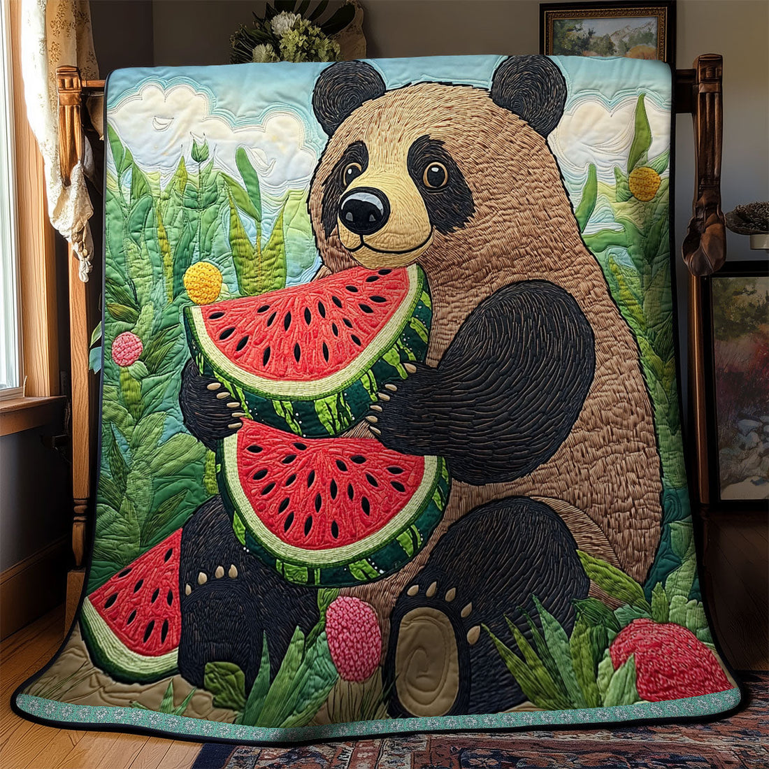 Panda Cozy Retreat Quilt Blanket