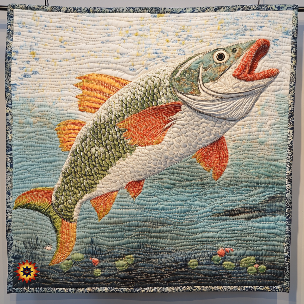 Fishing Time Timeless Comfort Quilt Blanket