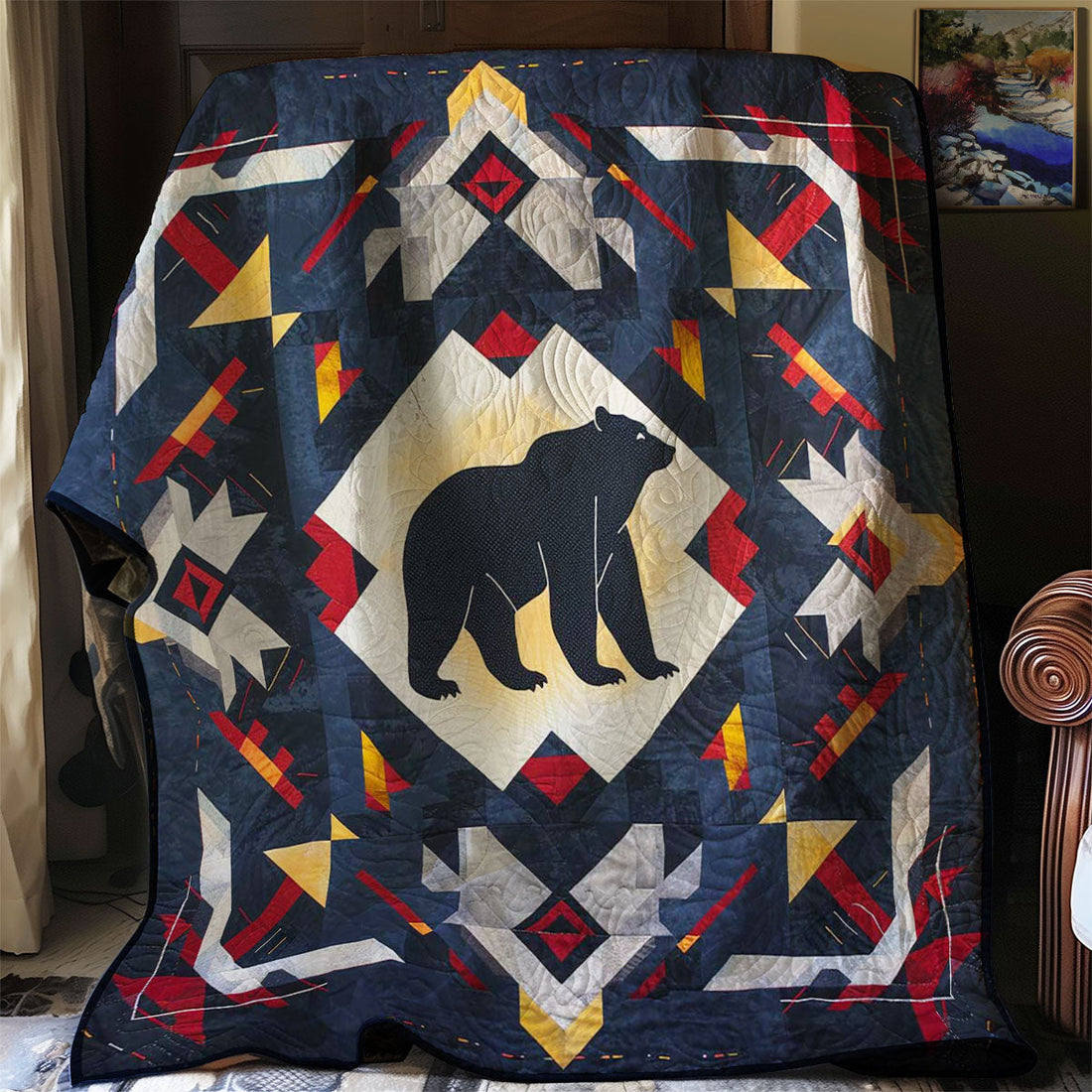Bear Soft Serenity Quilt Blanket