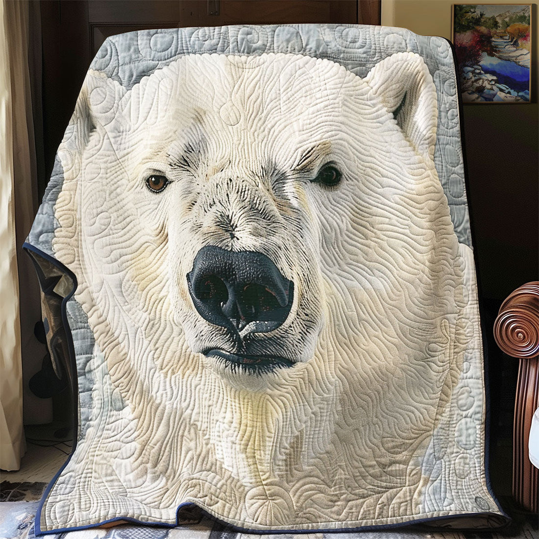 Polar Bear Gentle Dreams Quilt Blanket