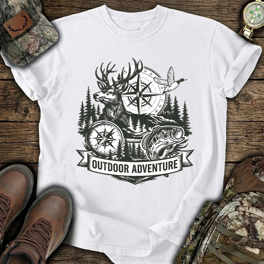 Outdoor Adventure Hunting T-Shirt